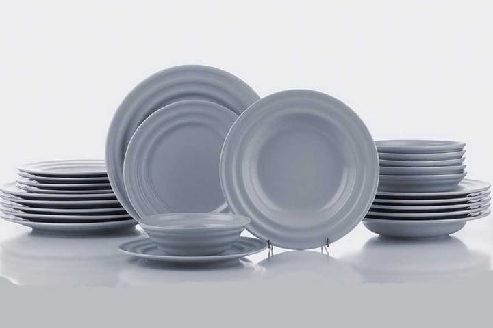 Tallriksset 24-pack - Beige - Servering & matlagning - Tallrikar & skålar