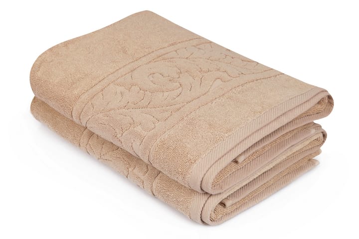 Badhandduk Hobby 70x140 cm 2-pack - Beige - Textil & mattor - Badrumstextil - Badlakan & badhandduk - Stort badlakan