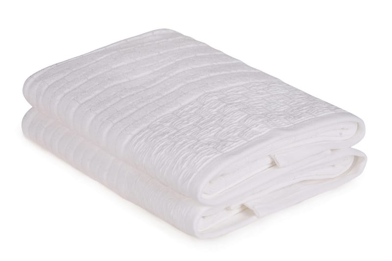 Badhandduk Rhuddlan 2-pack - Vit - Textil & mattor - Badrumstextil - Badlakan & badhandduk