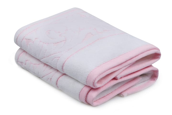 Handduk Hobby 50x90 cm 2-pack - Rosa - Textil & mattor - Badrumstextil - Handdukar