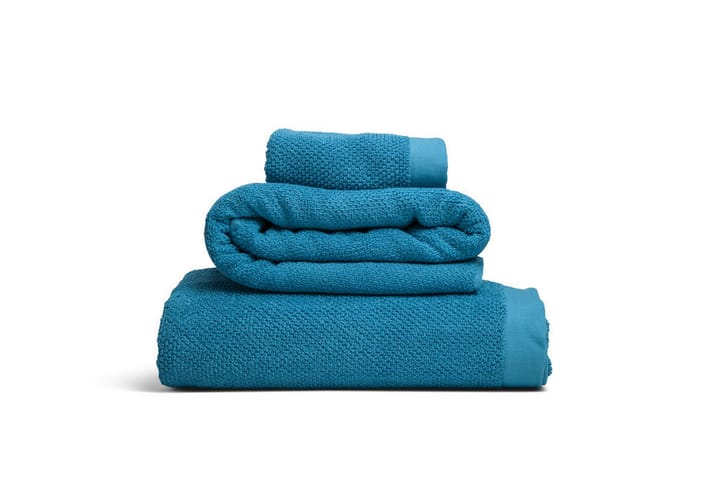 KL Frottéhandduk 50x70 cm Turkos - Kosta Linnewäfveri - Textil & mattor - Sängkläder