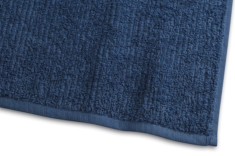 Stripe Frotté 30x50 cm Marinblå - Borganäs - Textil & mattor - Badrumstextil