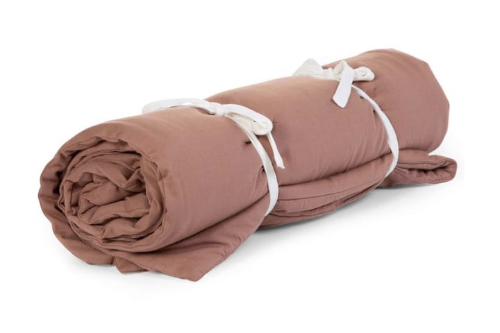 CHILDHOME Kviltad filt 140x100 cm rödbrun - Brun - Textil & mattor - Barntextilier - Barnfilt & babyfilt