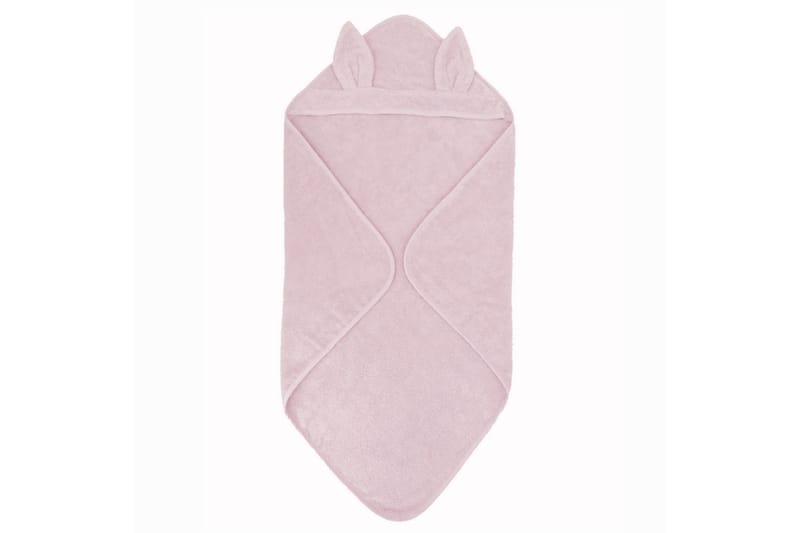 Badcape rabbit rosa eko - Textil & mattor - Barntextilier - Handduk barn & badlakan barn