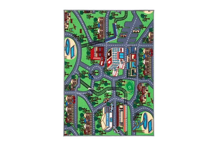 Barnmatta Noisseville 133x170 cm - Flerfärgad - Textil & mattor - Barntextilier - Lekmatta & matta barnrum