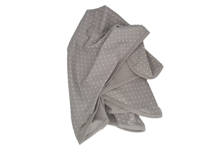 Babyfilt grå dotty eko - Textil & mattor - Barntextilier - Barnfilt & babyfilt