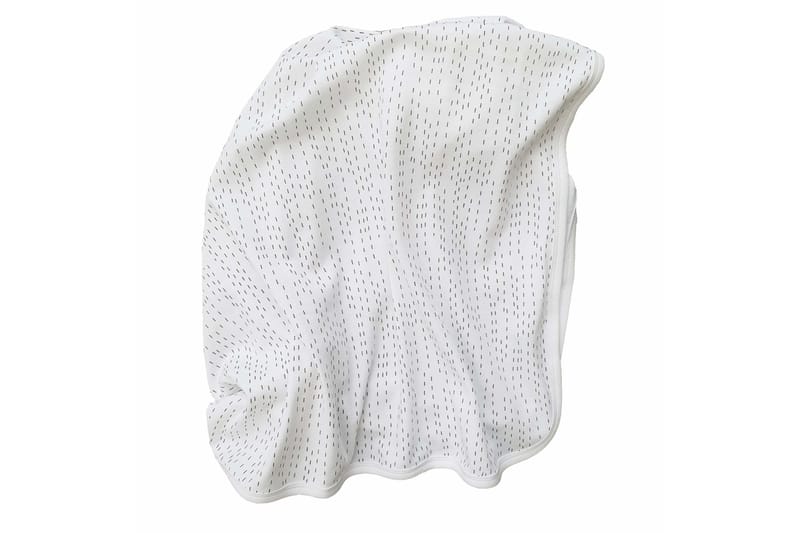 Babyfilt vit line eko - Textil & mattor - Barntextilier