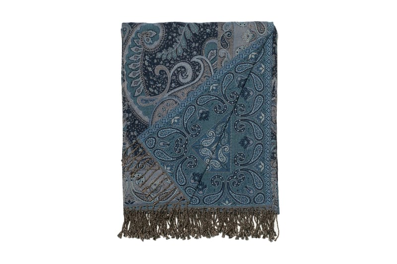 Filt Amanda 170x130 cm - Blå - Textil & mattor - Filt & pläd