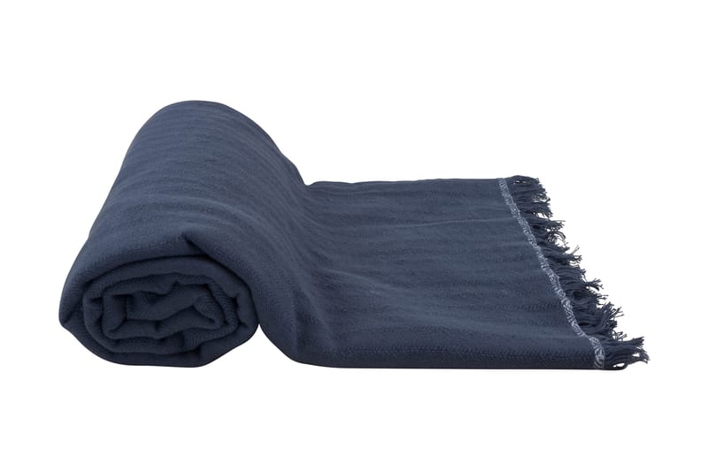 Filt Canasta Blå - Borås Cotton - Textil & mattor - Filt & pläd