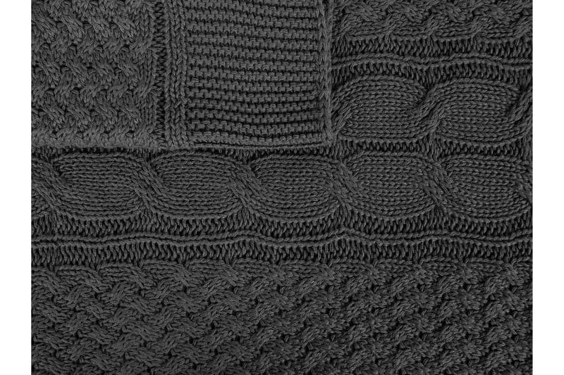 Pläd Aydia 140x170 cm - Grå - Textil & mattor - Filt & pläd