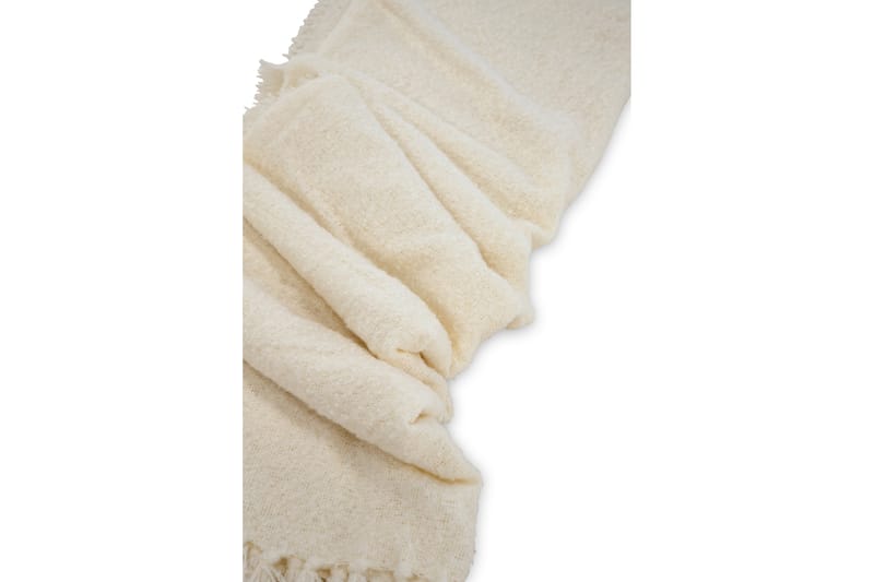 Pläd Smokylane 130x170 cm - Vit - Textil & mattor - Filt & pläd