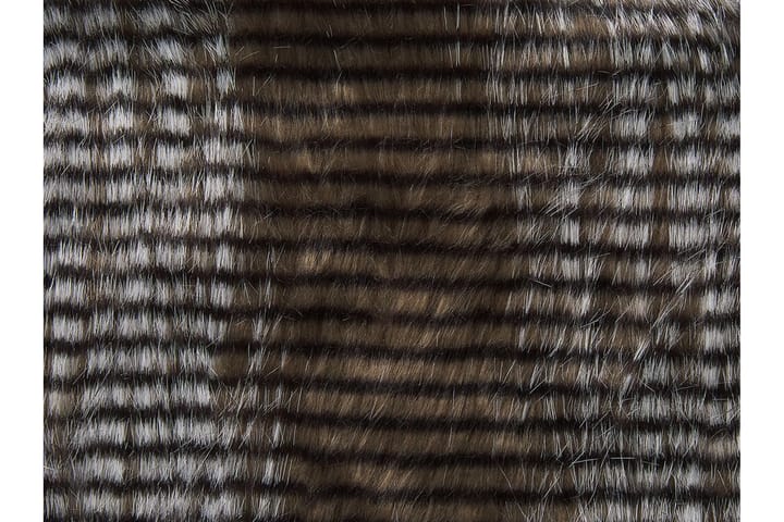 Pläd Tadmaia 150x200 cm Tvåsidig - Brun/Vit - Textil & mattor - Filt & pläd
