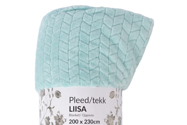 Viltti Liisa XL 200x230 cm Mint - Textil & mattor - Filt & pläd