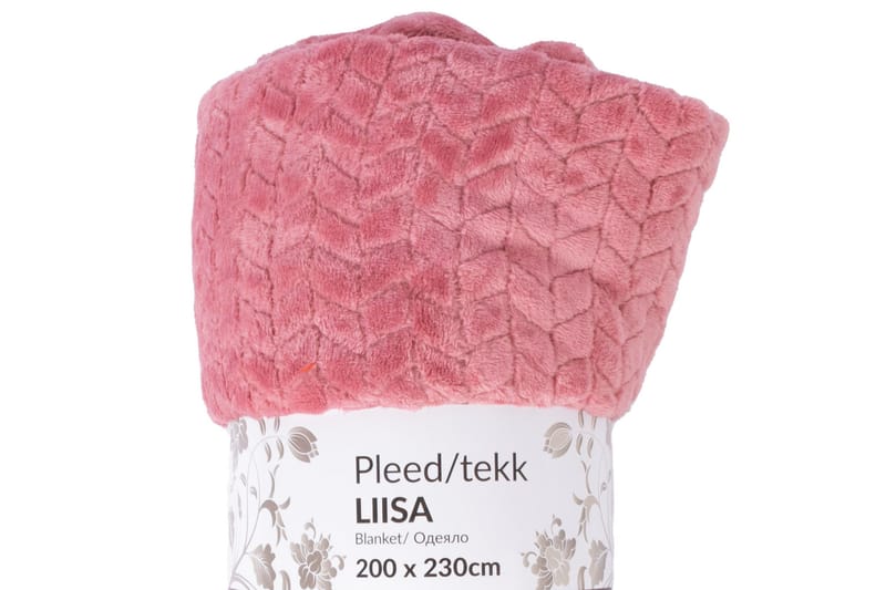 Viltti Liisa XL 200x230 cm Rosa - Textil & mattor - Filt & pläd