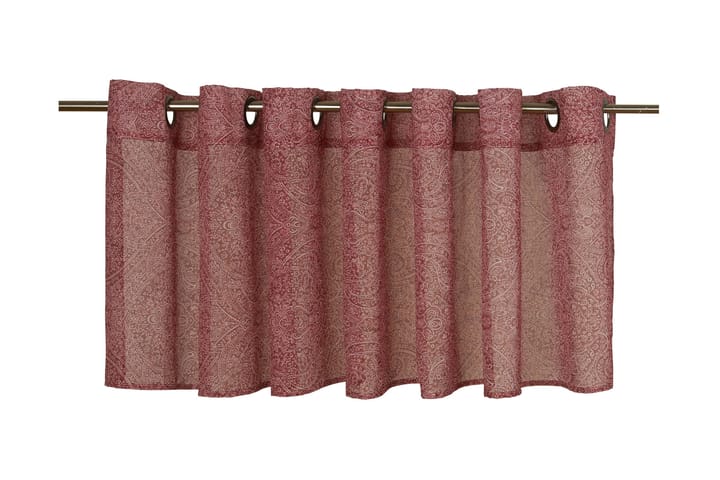 Gardinkappa Emily 55x250 cm Röd - Fondaco - Textil & mattor - Badrumstextil