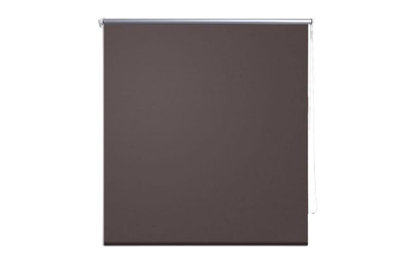 Rullgardin brun 160x230 cm mörkläggande - Brun - Textil & mattor - Matta - Utomhusmatta - Dörrmatta & entrématta