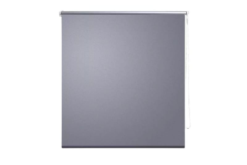 Rullgardin grå 160x175 cm mörkläggande - Grå - Textil & mattor - Gardiner - Rullgardin