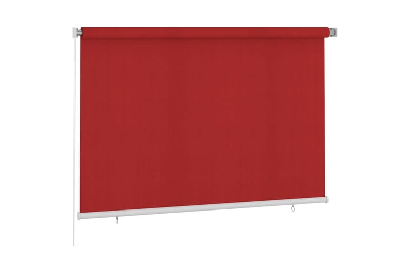 Rullgardin utomhus 220x140 cm röd - Röd - Textil & mattor - Gardiner - Rullgardin