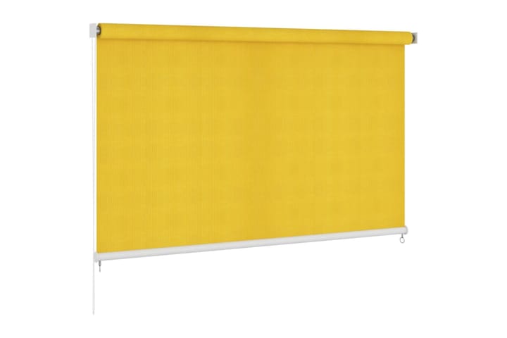 Rullgardin utomhus 240x140 cm gul - Gul - Textil & mattor - Gardiner - Rullgardin