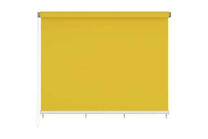 Rullgardin utomhus 350x140 cm gul - Gul - Textil & mattor - Gardiner - Rullgardin