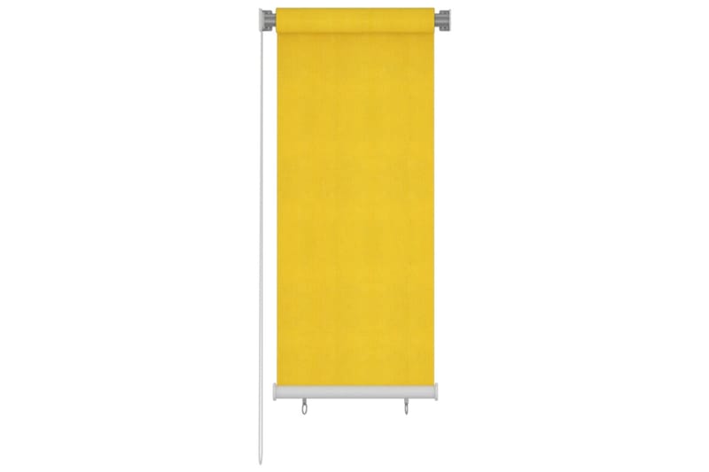 Rullgardin utomhus 60x140 cm gul HDPE - Gul - Textil & mattor - Gardiner - Rullgardin