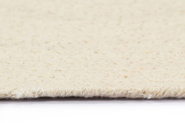 Bordstabletter 4 st naturlig 38 cm rund bomull - Natur/Brun - Textil & mattor - Kökstextil