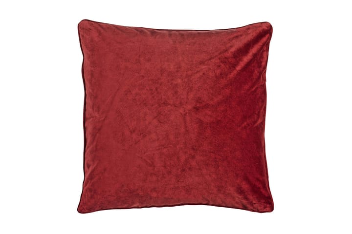 Kuddfodral Velvet 45x45 cm Sammet Röd - Fondaco - Textil & mattor - Gardiner - Gardinlängder - Hanklängd