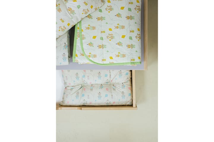Barnkudde Leija 40x55 cm Blå-Rosa - Blå/Rosa - Textil & mattor - Kudde & kuddfodral - Prydnadskudde & soffkudde