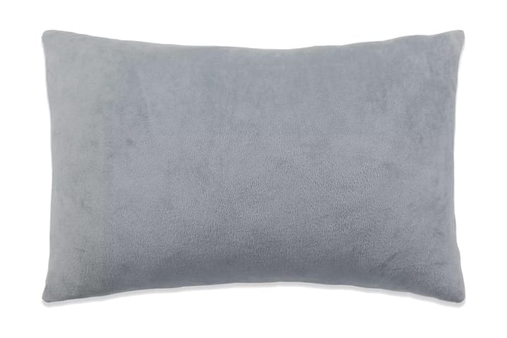 Kudde 2 st tyg 40x60 cm grå - Grå - Textil & mattor - Kudde & kuddfodral - Prydnadskudde & soffkudde