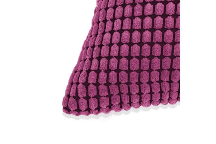 Kudde 2 st velour rosa 60x60 cm - Rosa - Textil & mattor - Kudde & kuddfodral - Prydnadskudde & soffkudde