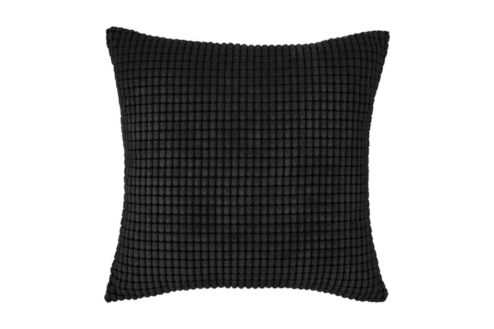 Kudde 2 st velour svart 60x60 cm - Svart - Textil & mattor - Kudde & kuddfodral - Prydnadskudde & soffkudde