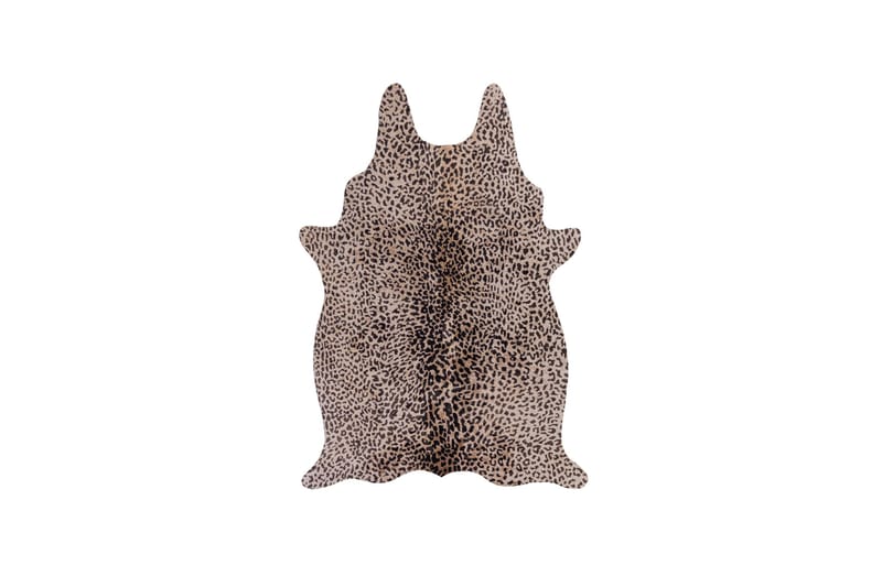 Faux Animal Leopard Print 155x195 cm Brun/Natur - Flair Rugs - Textil & mattor - Matta - Fäll & skinnmatta - Koskinn
