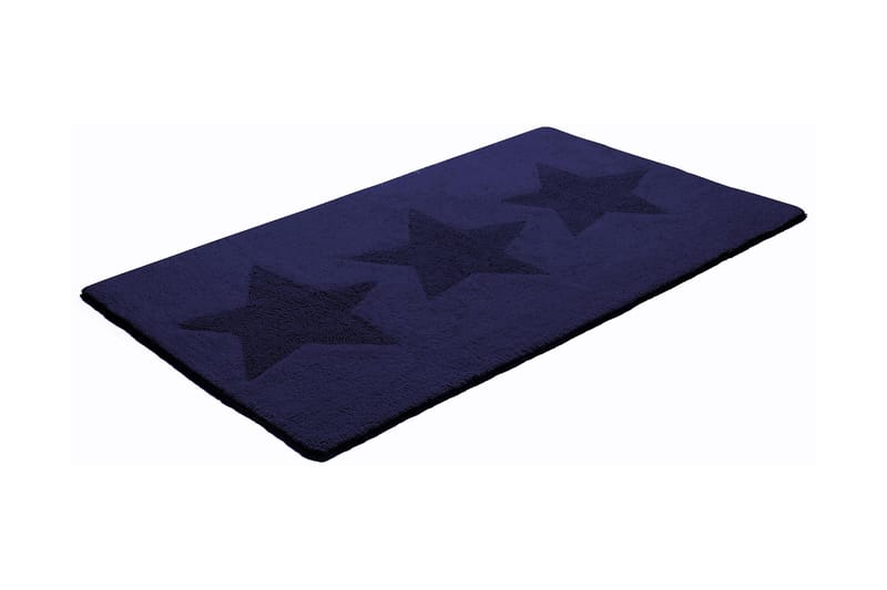 Bomullsmatta Star 70x120 Vändbar Mörkblå - Etol - Textil & mattor - Matta - Modern matta - Bomullsmatta
