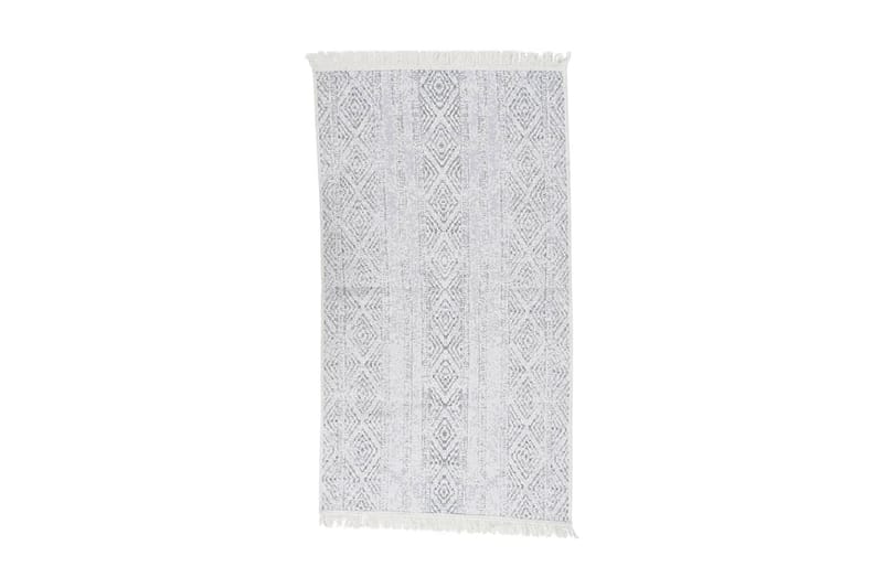Matta ljusgrå 120x180 cm bomull - Grå - Textil & mattor - Matta - Modern matta - Bomullsmatta
