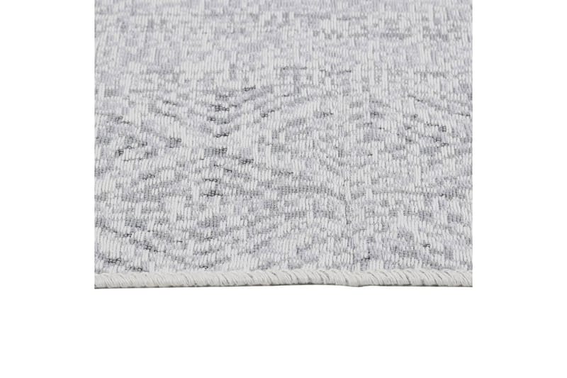 Matta ljusgrå 80x300 cm bomull - Grå - Textil & mattor - Matta - Små mattor