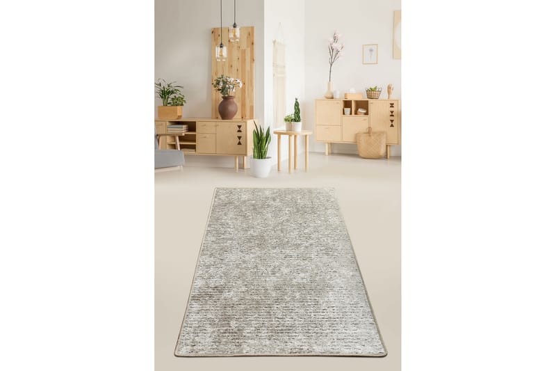 Entrematta Suolo 80x300 cm - Beige/Sammet - Textil & mattor - Matta - Små mattor