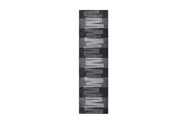 Gångmatta antracit 67x250 cm halkfri - Grå - Textil & mattor - Matta - Modern matta - Gångmatta