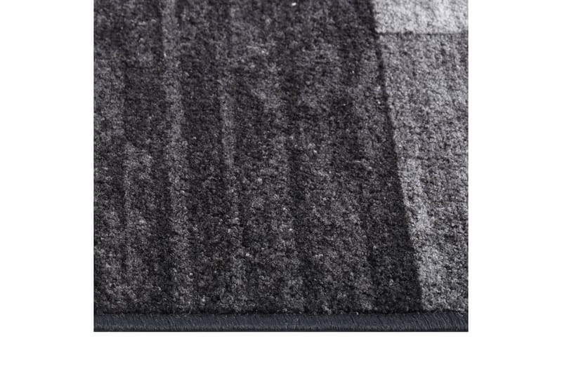 Gångmatta antracit 67x450 cm halkfri - Grå - Textil & mattor - Matta - Modern matta - Gångmatta