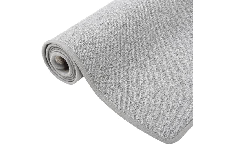 Gångmatta ljusgrå 50x250 cm - Grå - Textil & mattor - Matta - Modern matta - Gångmatta