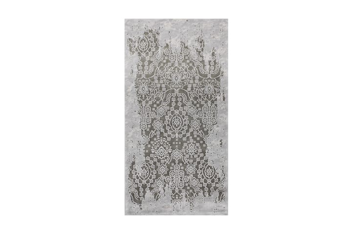Matta Diamond Vit/Grå 80x150 - Pierre Cardin - Textil & mattor - Matta - Modern matta - Gångmatta