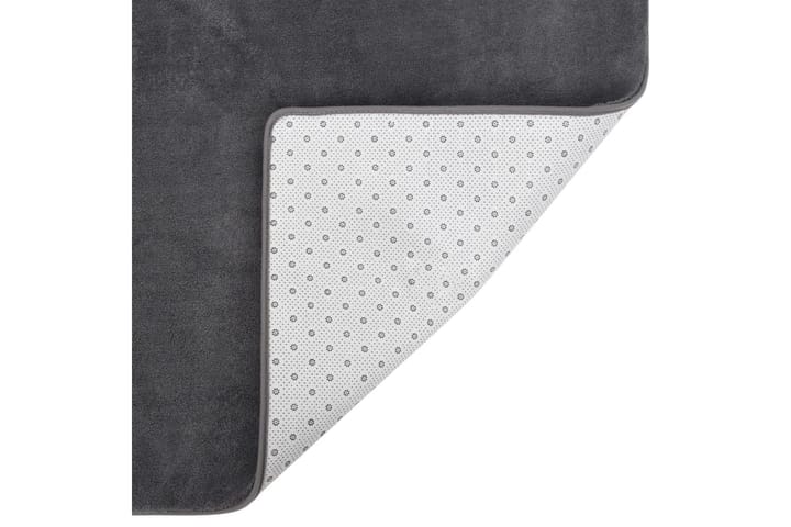 Luggmatta antracit 200x140 cm - Grå - Textil & mattor - Matta - Modern matta - Ryamatta