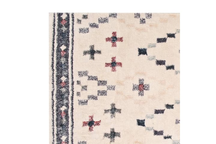 Matta flerfärgad 80x150 cm polyester - Flerfärgad - Textil & mattor - Matta - Modern matta - Ryamatta