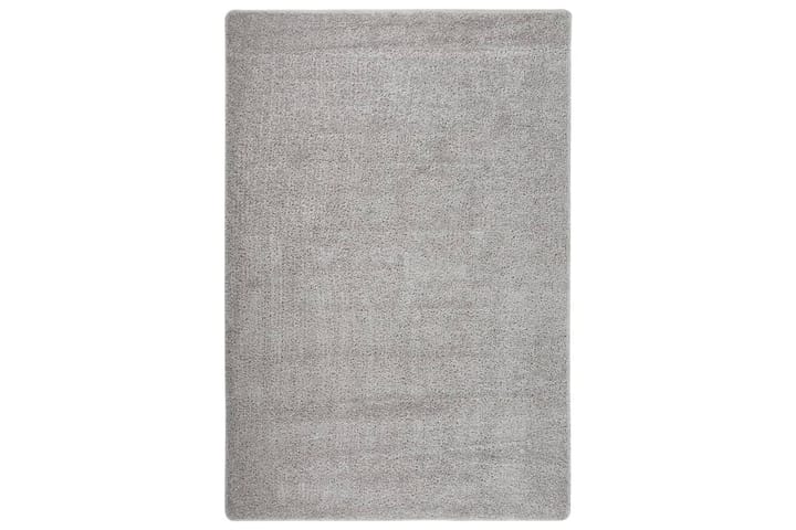 Matta ljusgrå 140x200 cm halkfri - Grå - Textil & mattor - Matta - Modern matta - Ryamatta