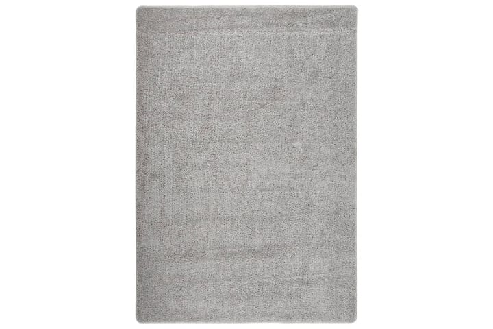 Matta ljusgrå 160x230 cm halkfri - Grå - Textil & mattor - Matta - Utomhusmatta - Plastmatta
