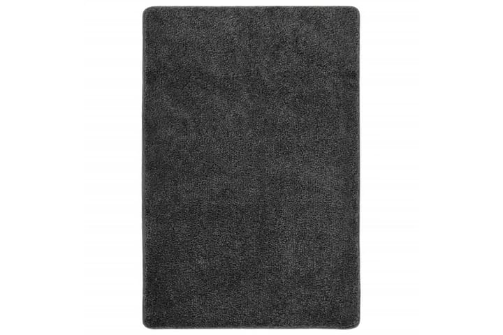 Matta mörkgrå 140x200 cm halkfri - Grå - Textil & mattor - Matta - Modern matta - Ryamatta