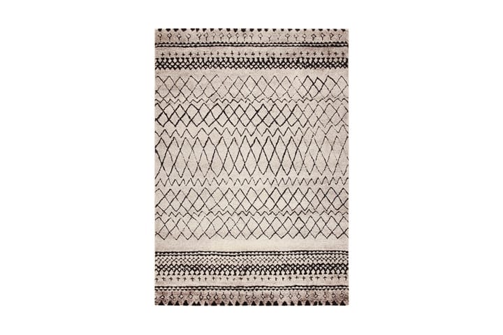 Ryamatta Amira 4 160x230 cm Beige/Svart - Vivace - Textil & mattor - Matta - Modern matta - Bomullsmatta