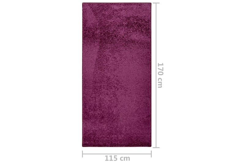 Ryamatta halkfri 115x170 cm lila - Lila - Textil & mattor - Matta - Modern matta - Ryamatta