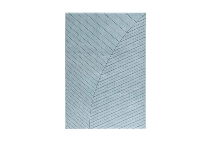 Ryamatta Handcarved D 160x230 cm Blå - Vivace - Textil & mattor - Matta - Modern matta - Bomullsmatta