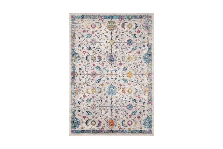 Ryamatta Mamoo A 60x120 cm Beige/Turkos - Vivace - Textil & mattor - Matta - Orientalisk matta