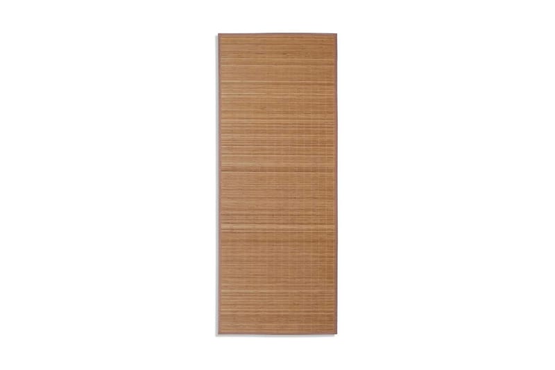 Bambumatta 100x160 cm brun - Brun - Textil & mattor - Matta - Utomhusmatta - Dörrmatta & entrématta